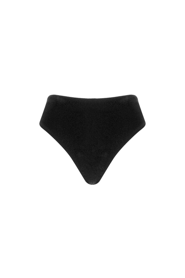 Penelope Eames High Waist Black Bikini Bottom
