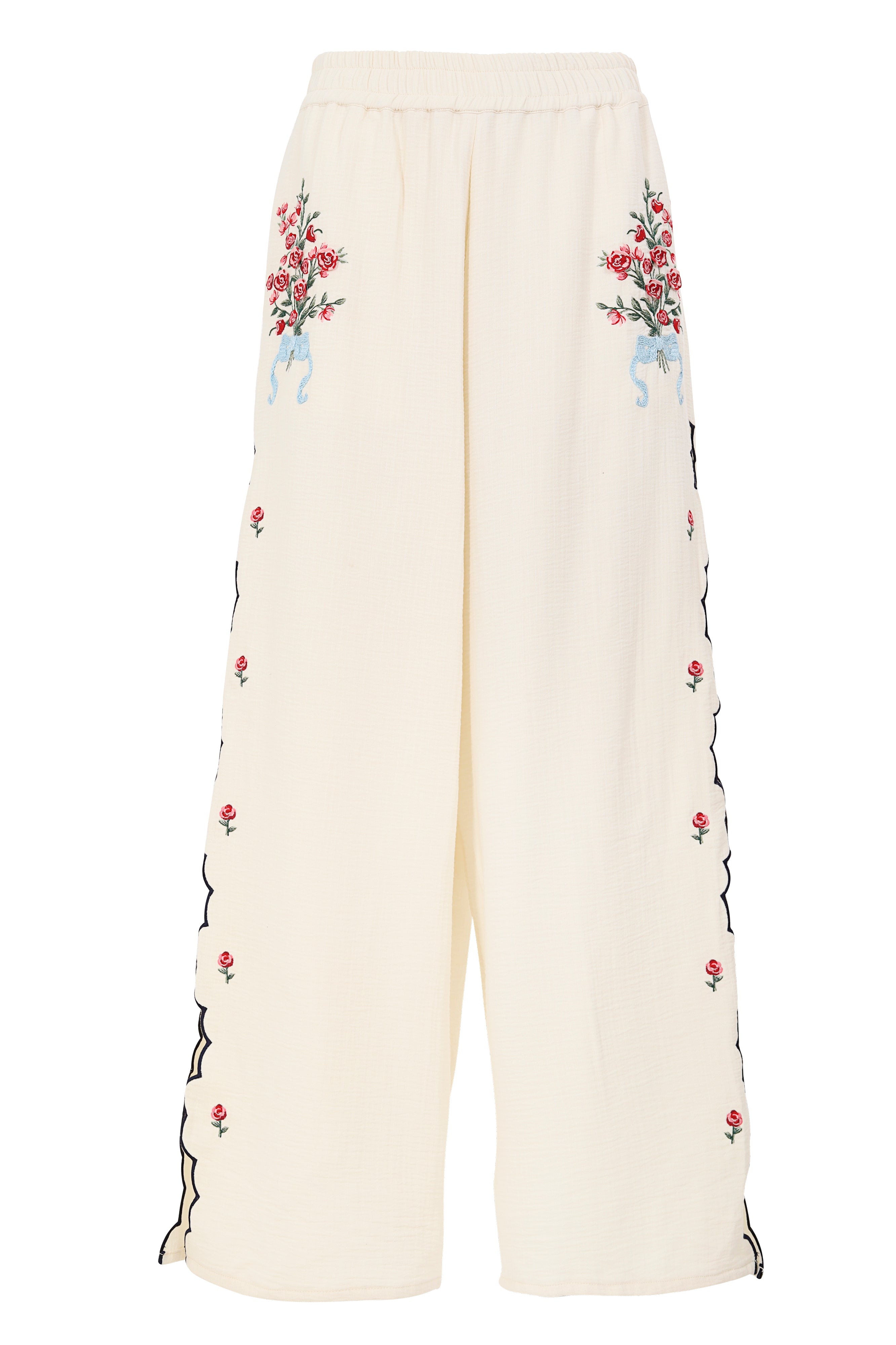Lilia Embroidered Pants