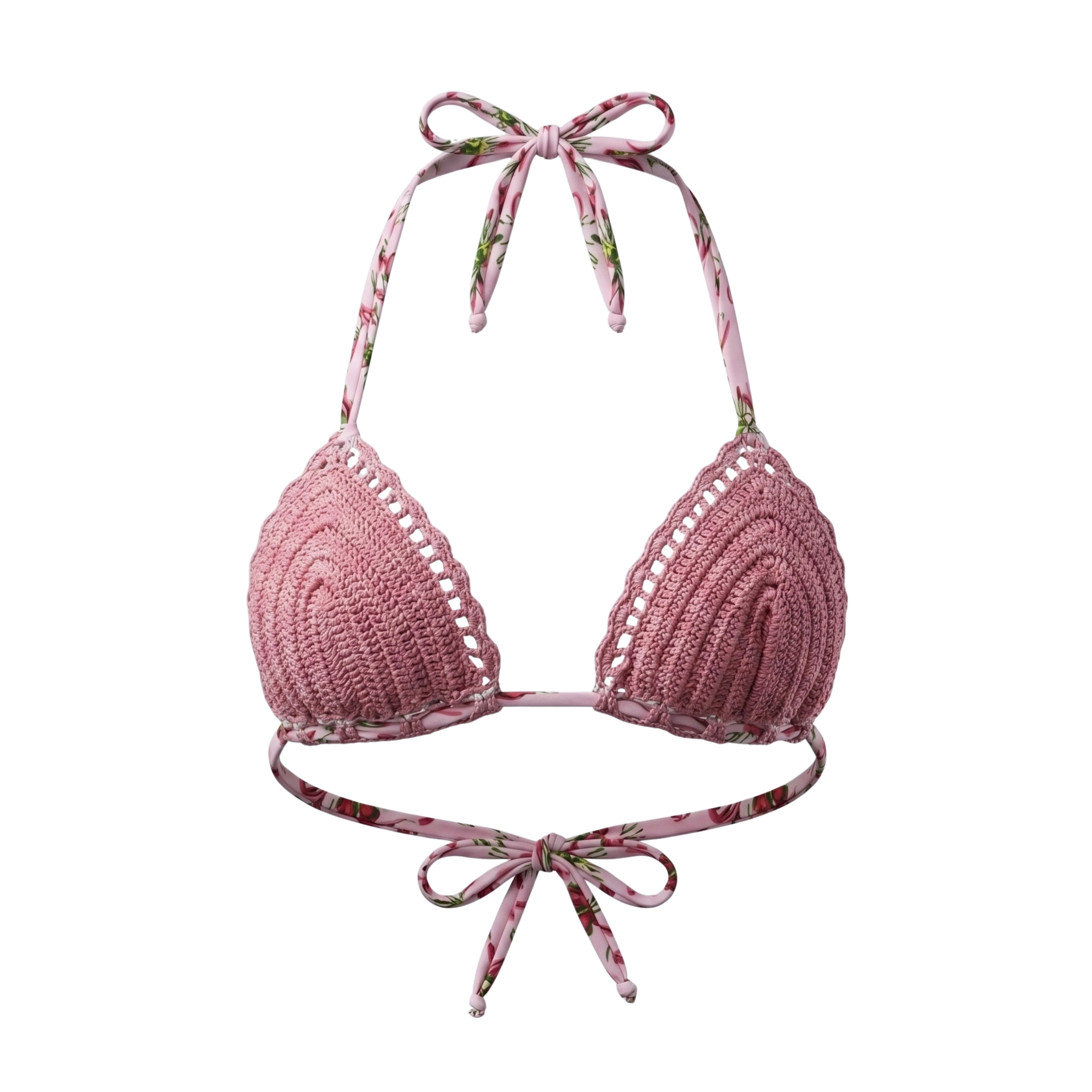 Powder Pink Triangle Top