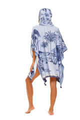 Delahila Shaka Towel Poncho