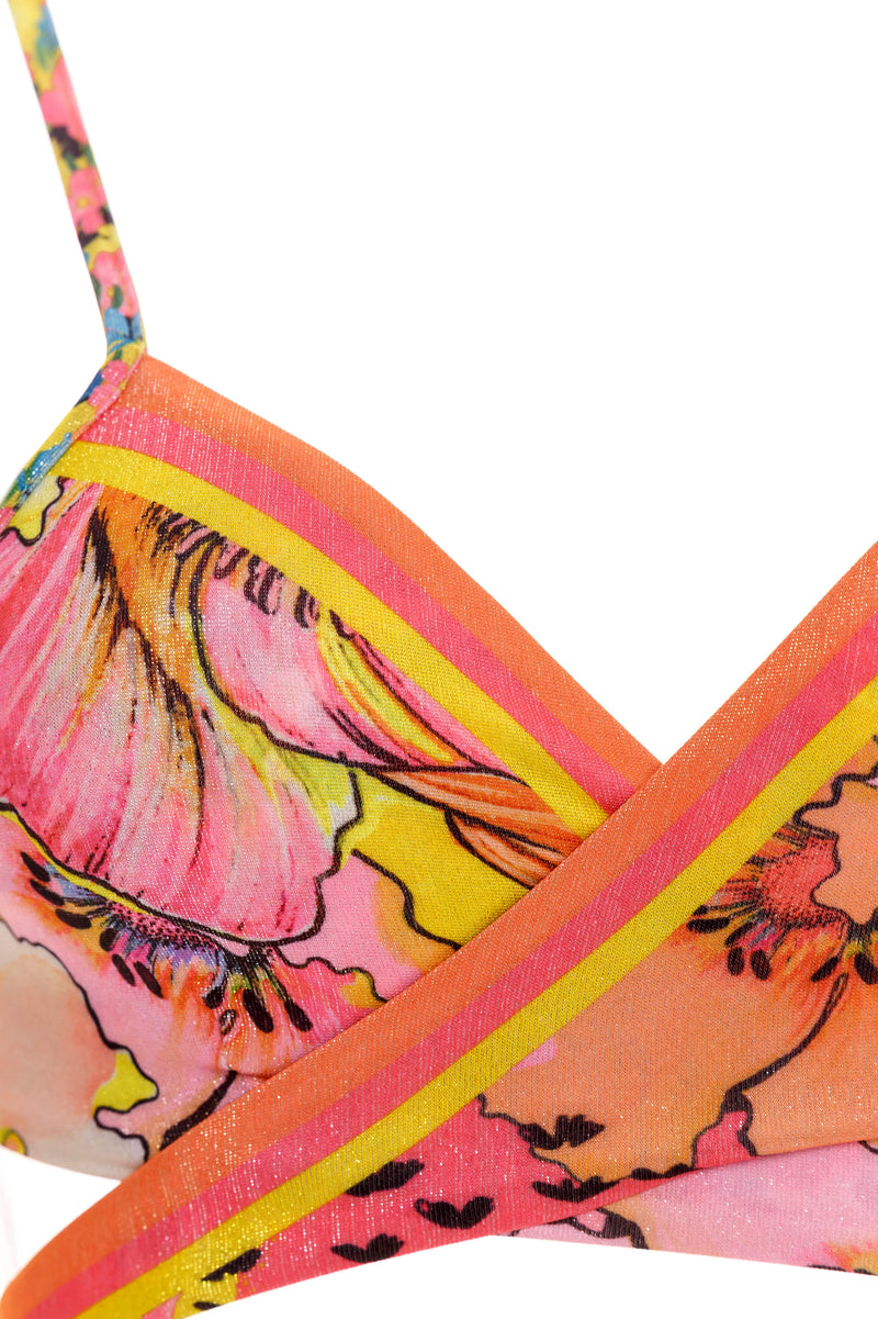 Nechi Praia Wrap Bikini Top
