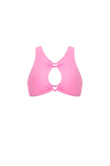 Blair Ross Pink Bikini Top