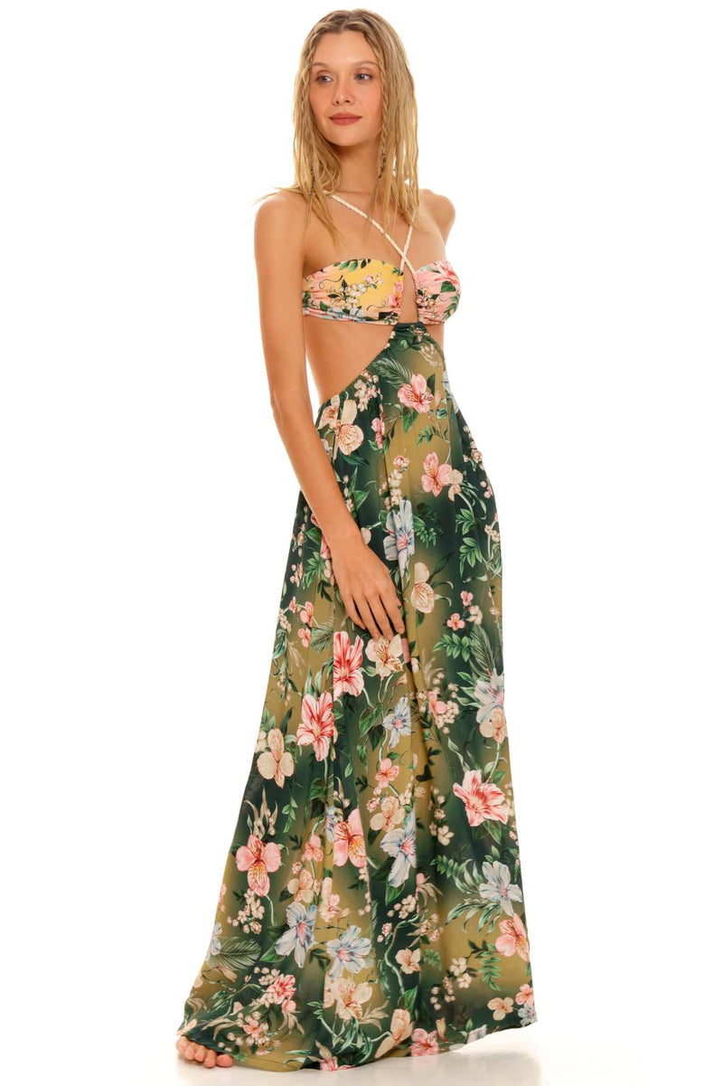 Daphne Sally Cutout Maxi Dress