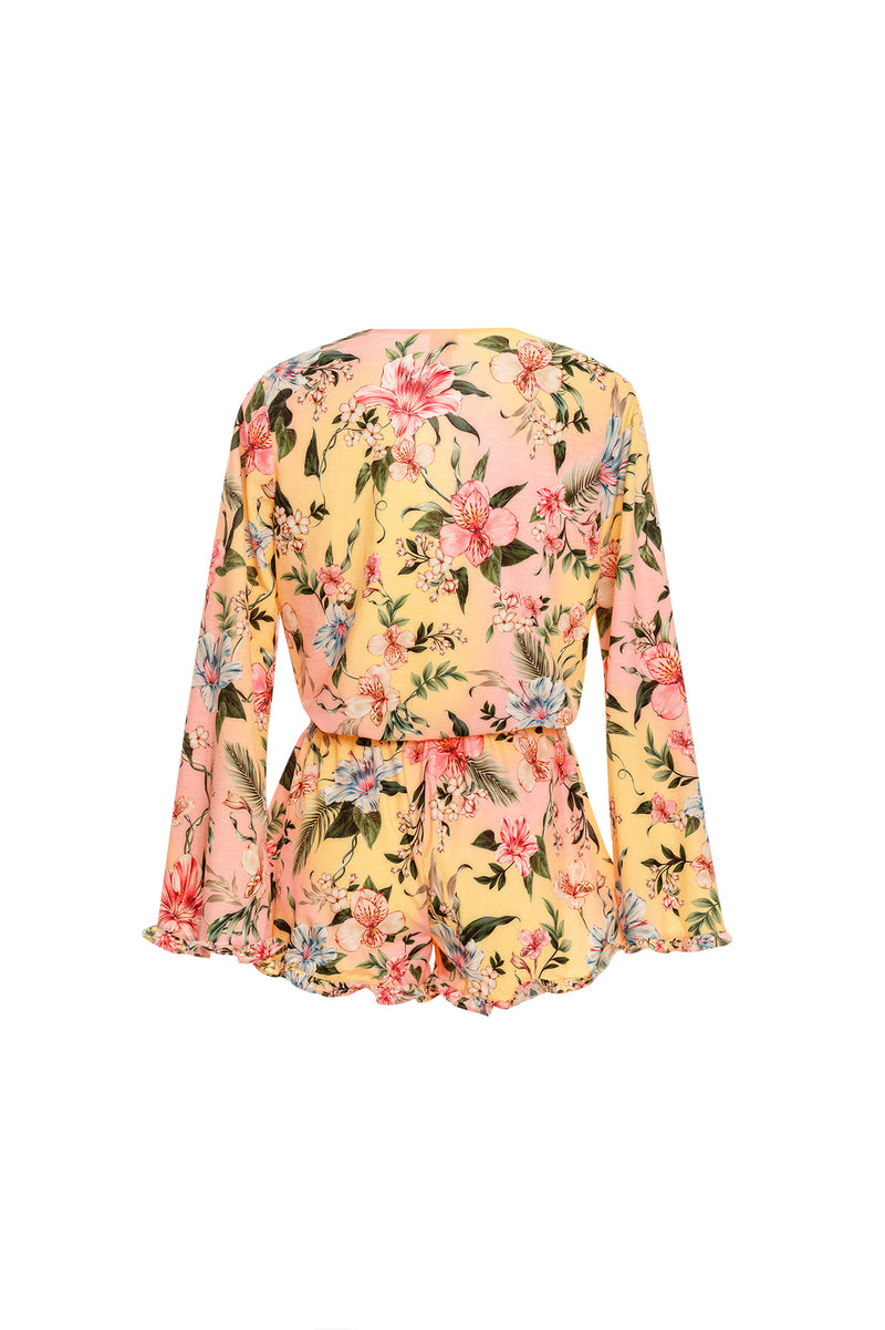 Larissa Sally Floral Romper