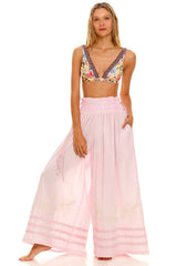 Tatum Sally Pink Wide Leg Pants