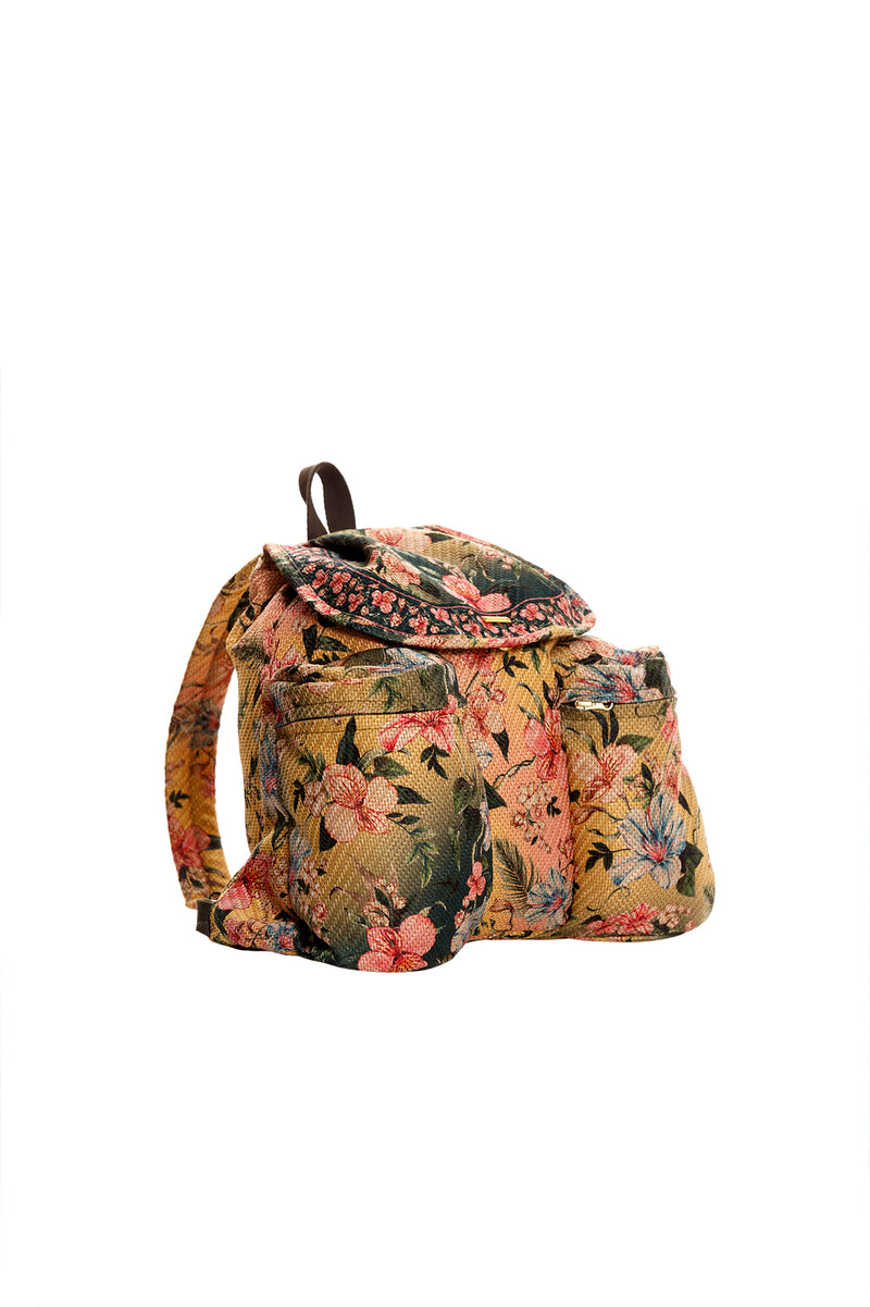 Peach Sally Backpack Bag
