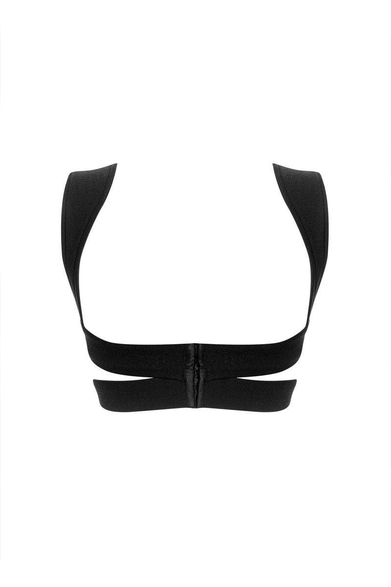 Alexa Eames Black Bikini Top