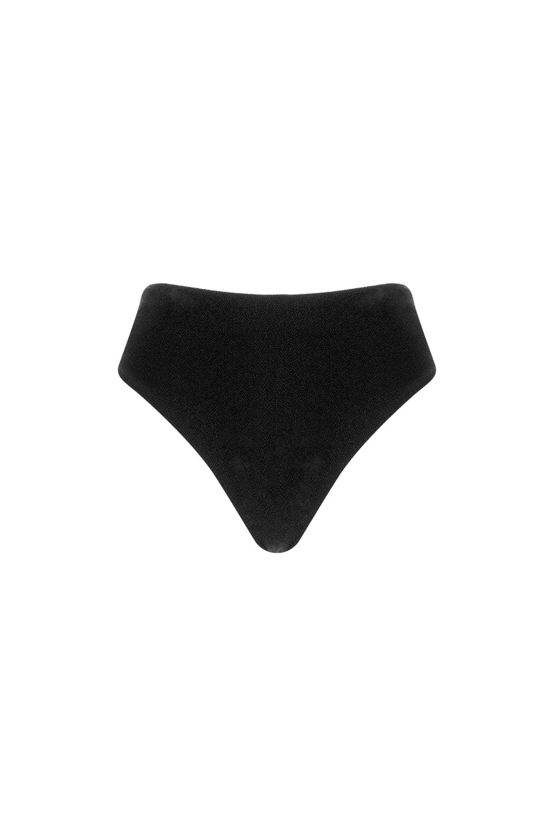 Penelope Eames High Waist Black Bikini Bottom