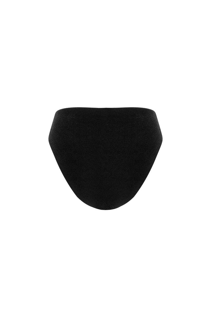 Penelope Eames High Waist Black Bikini Bottom