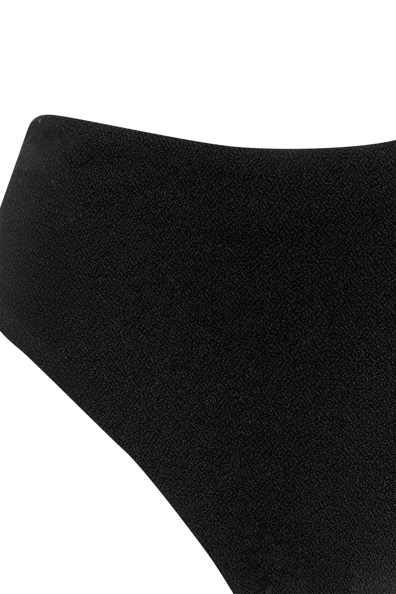 Penelope Eames High Waist Black Bikini Bottom