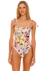 Kailan Sally Floral Reversible One Piece