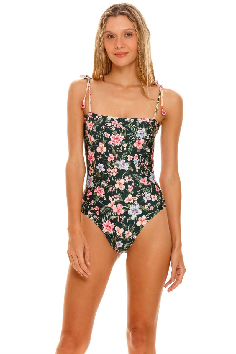 Kailan Sally Floral Reversible One Piece