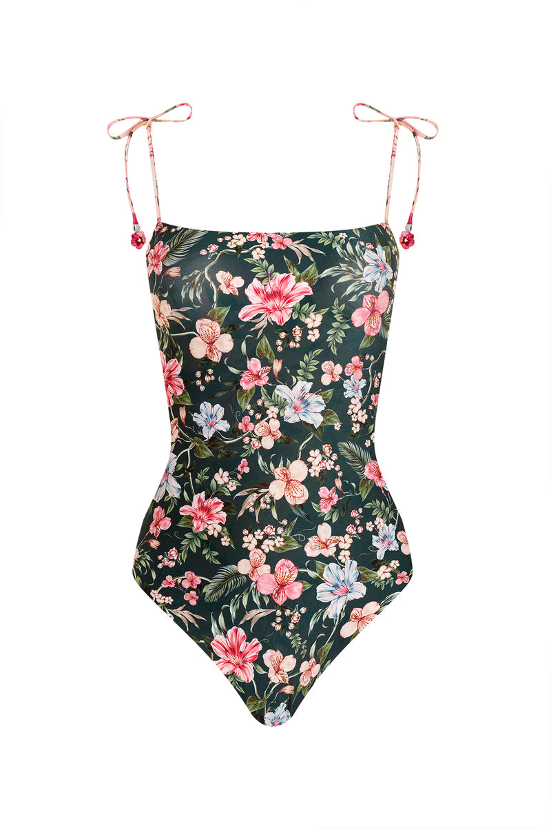 Kailan Sally Floral Reversible One Piece