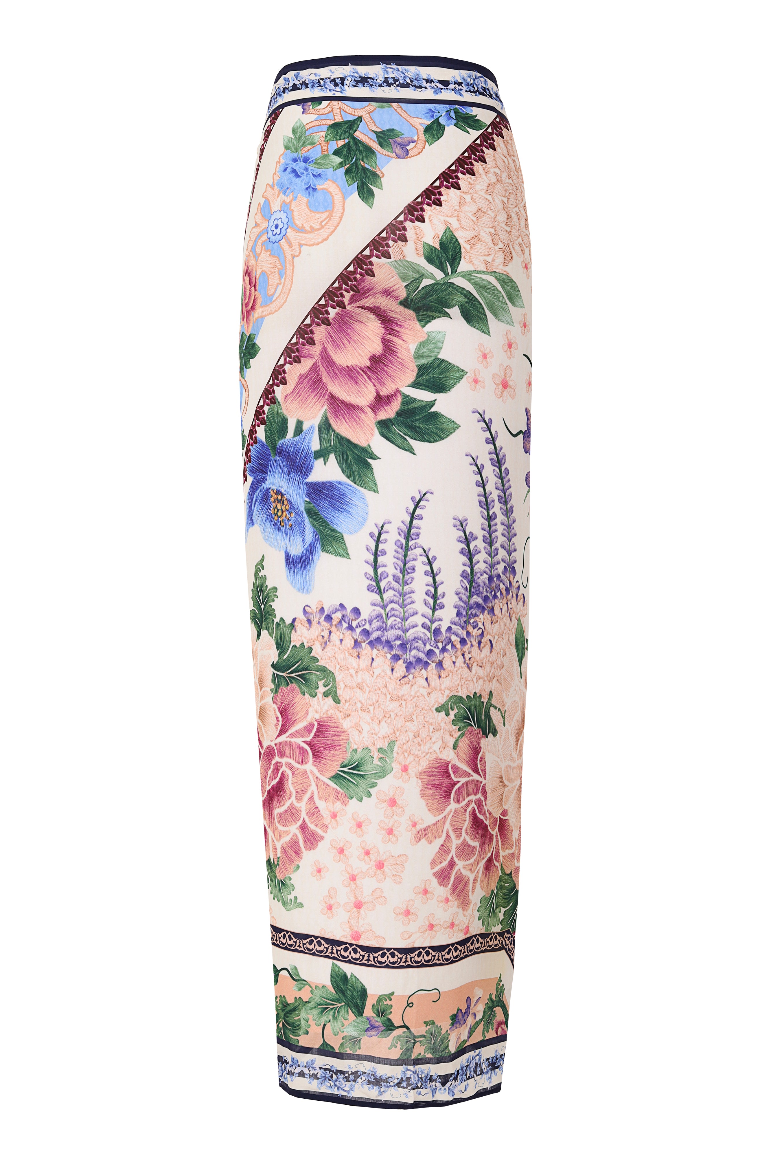 MARINE IVY PAREO SARONG