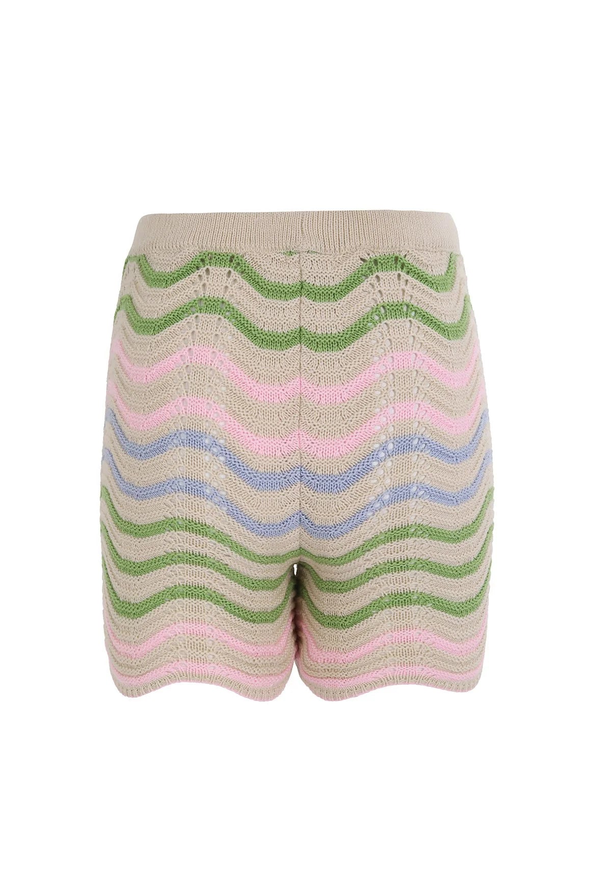 Carolyn Basket Knitted Shorts