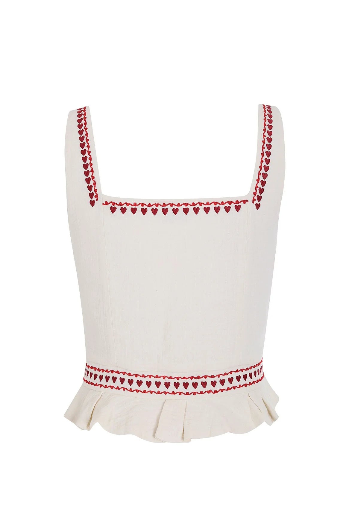 Charlotte Cherish Embroidered Top