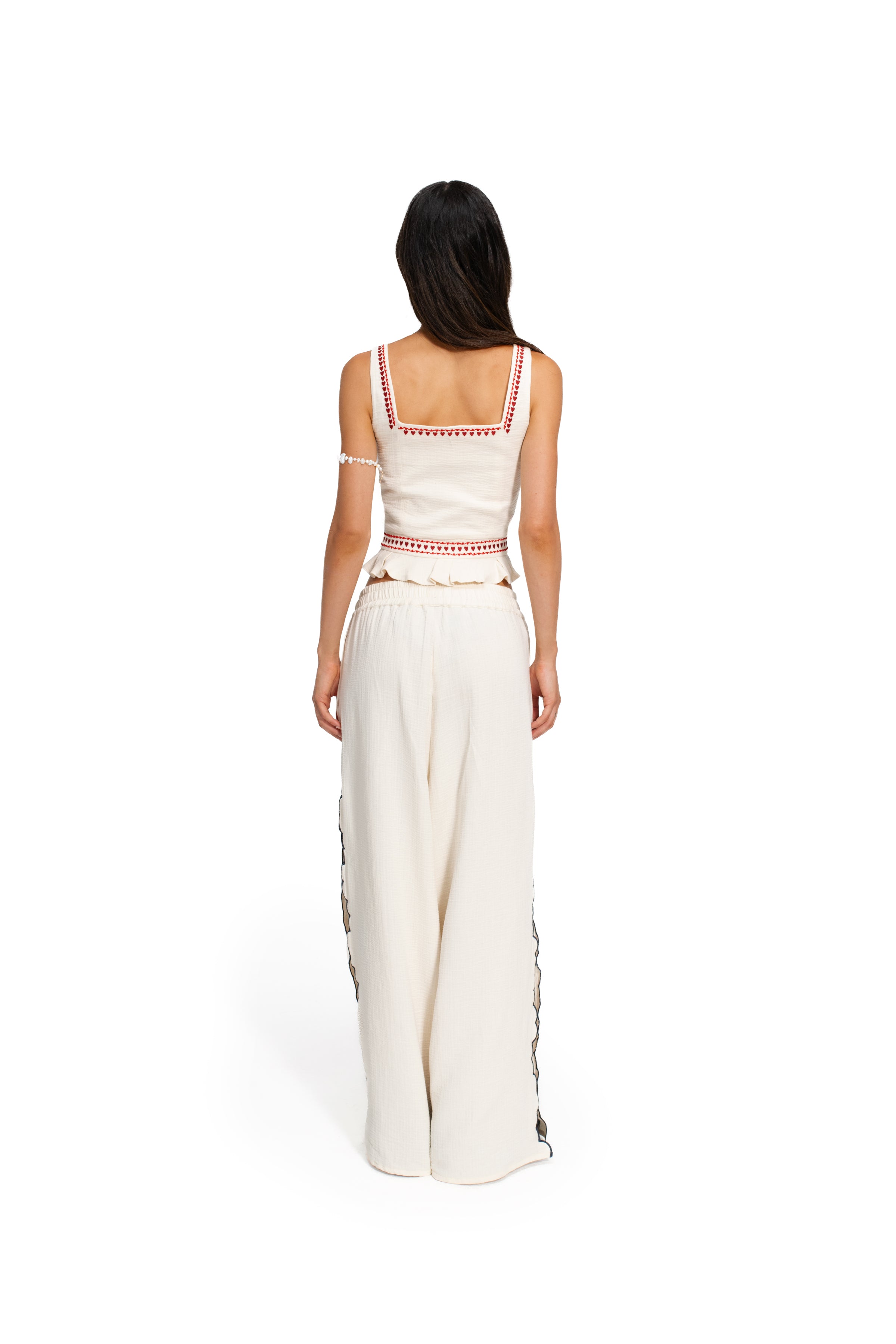 Lilia Embroidered Pants