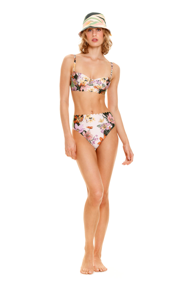 Lauren Vitreo Balconette Bikini Top