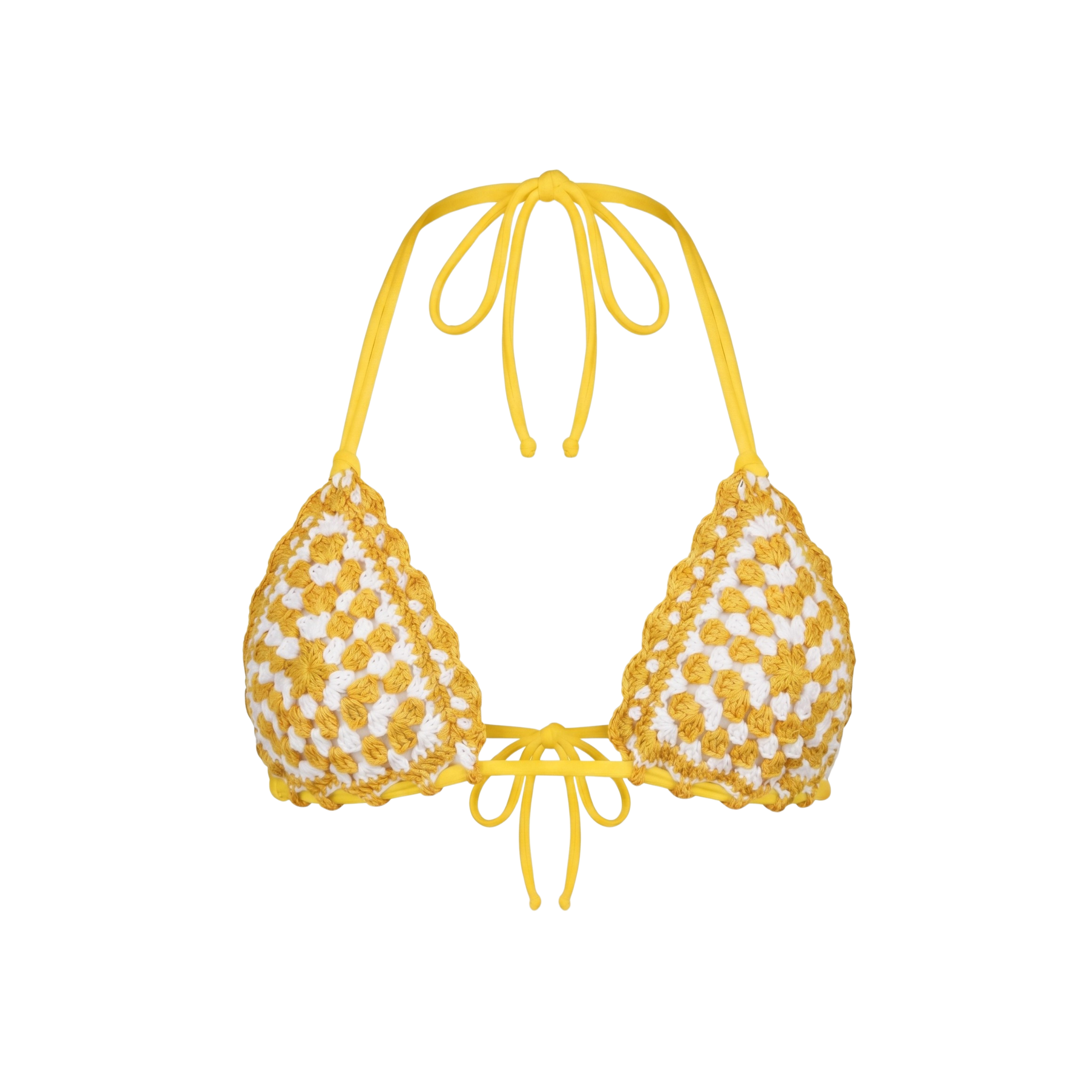 Buttercup Granny Square Bikini Top