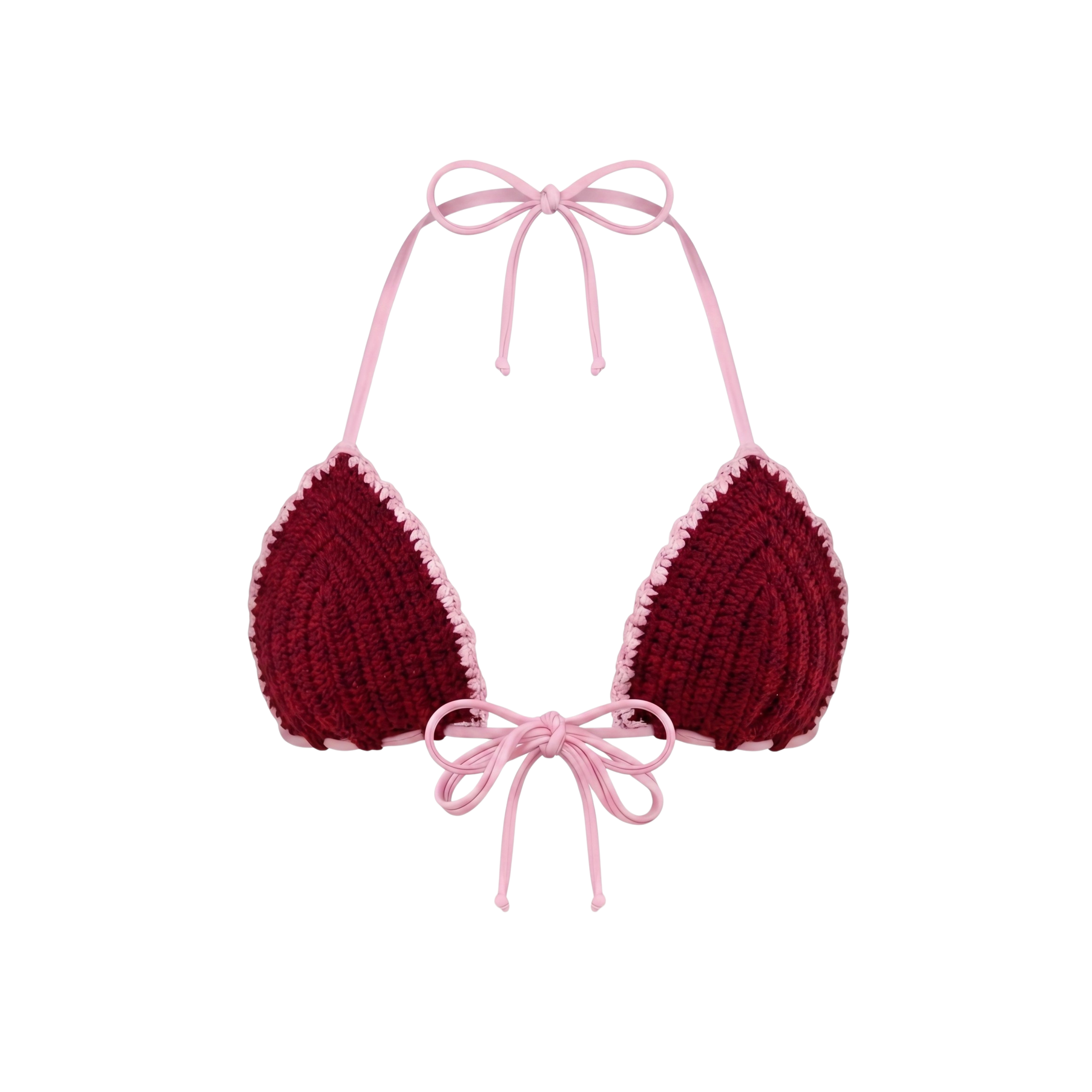 Poppy Petal Bikini Top