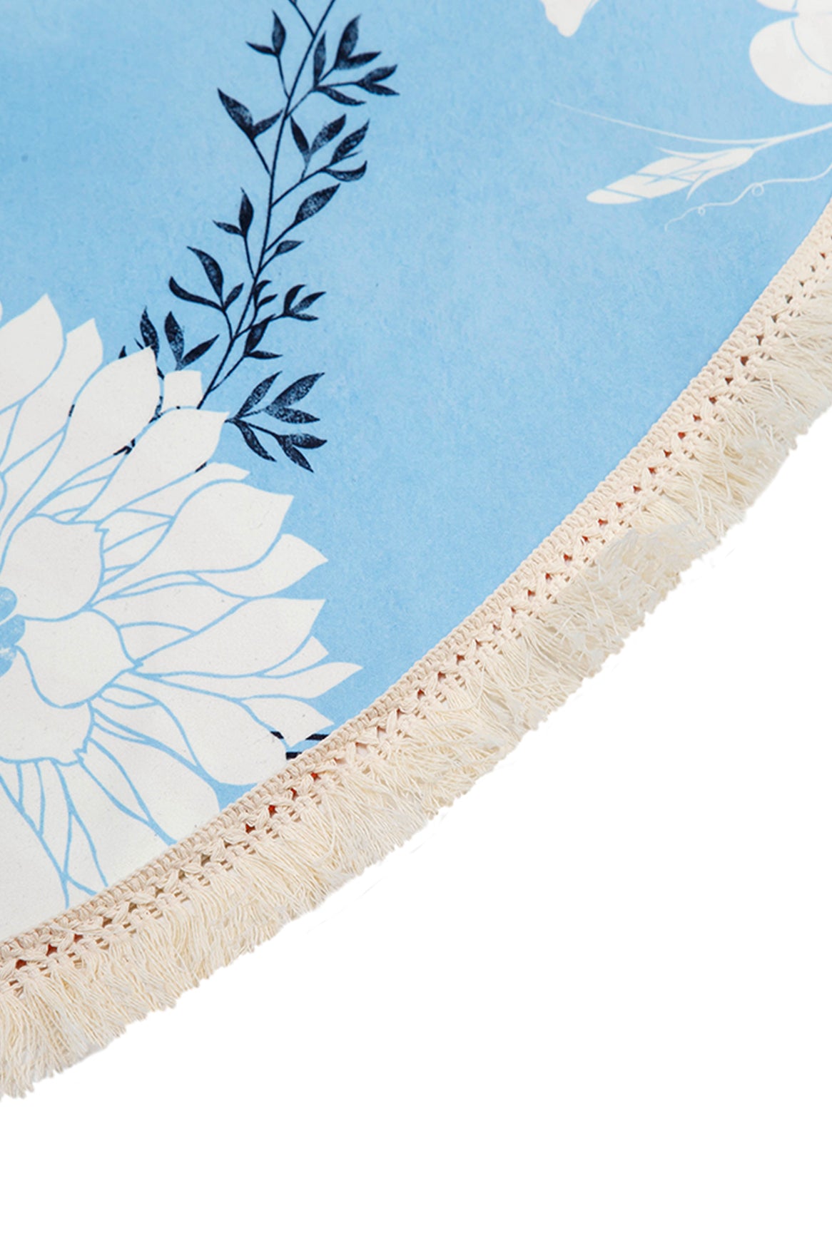 Cinder Kaaw Round Beach Towel