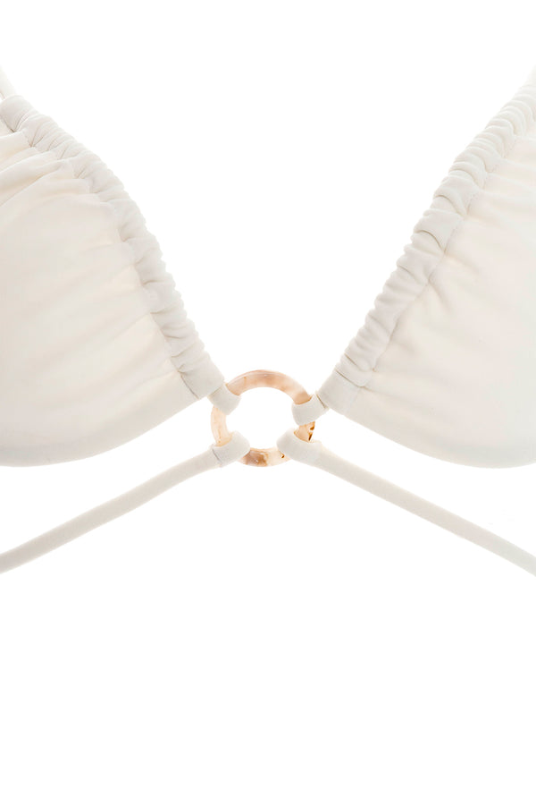 Lake Kaaw Ivory Bikini Top