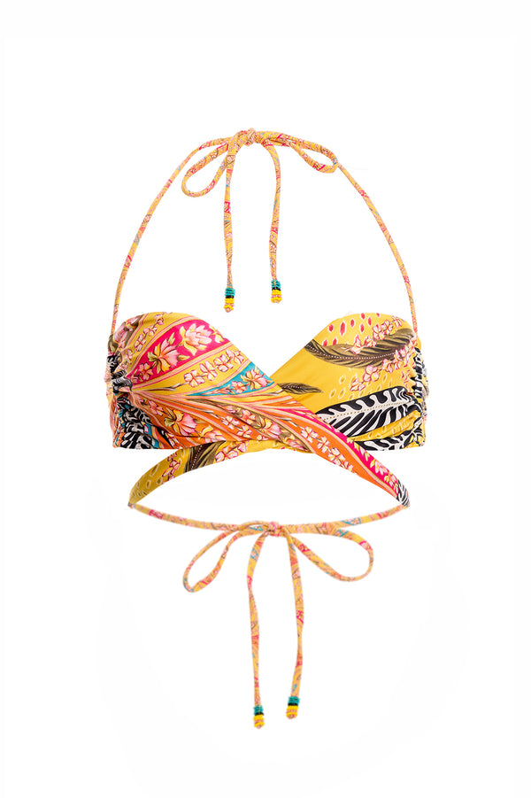 Nefti Lula Wrap Bikini Top