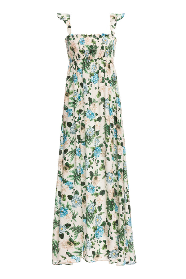 Leandra Aine Womens Floral Dress