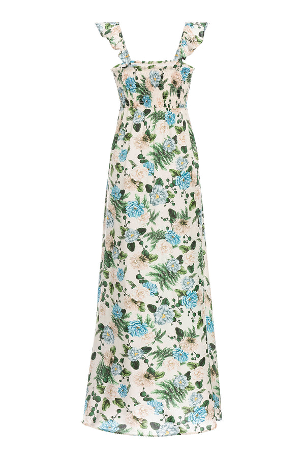 Leandra Aine Womens Floral Dress