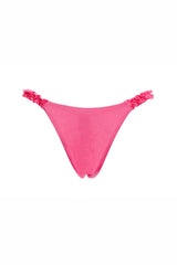 Adele Aine Solid Pink Bikini Bottom