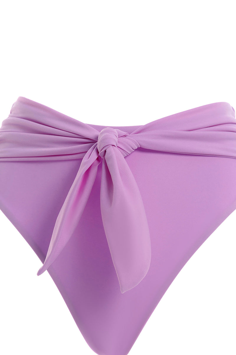 Isabella Lilac High Waist Bikini Bottom