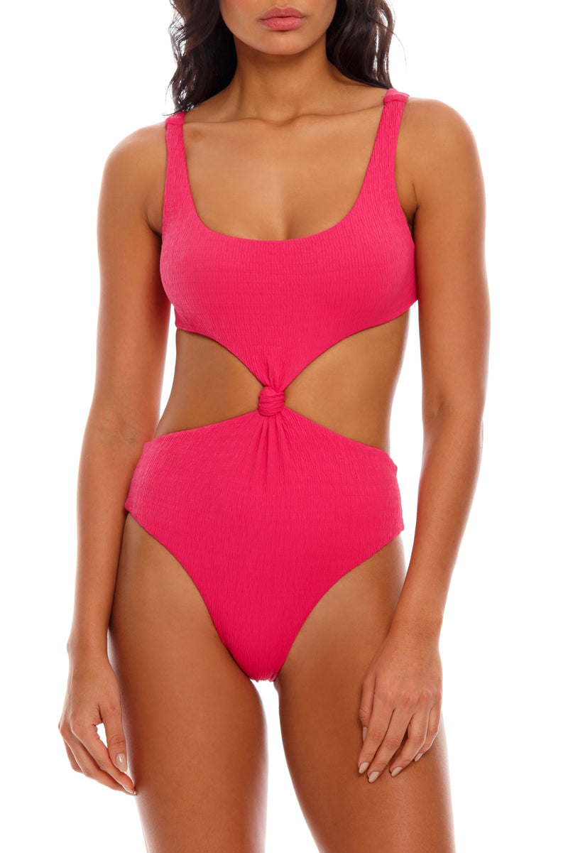 Kasie Bright Rose One Piece